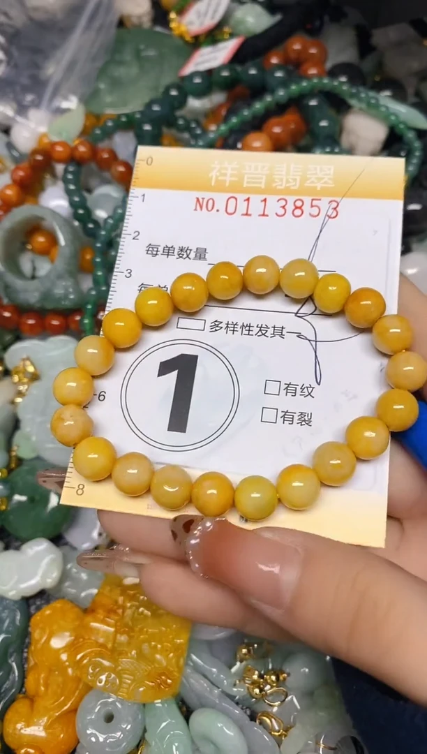 【闪购商品】翡翠颈饰未镶嵌闪购0113853多样性发其一