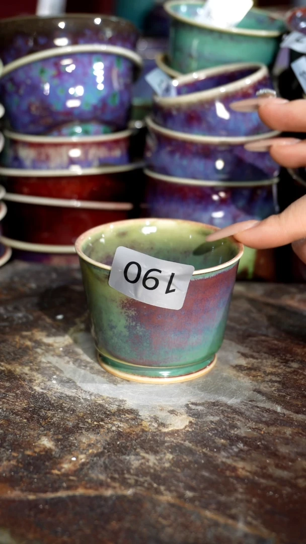 摆件精品窑变钧瓷茶器