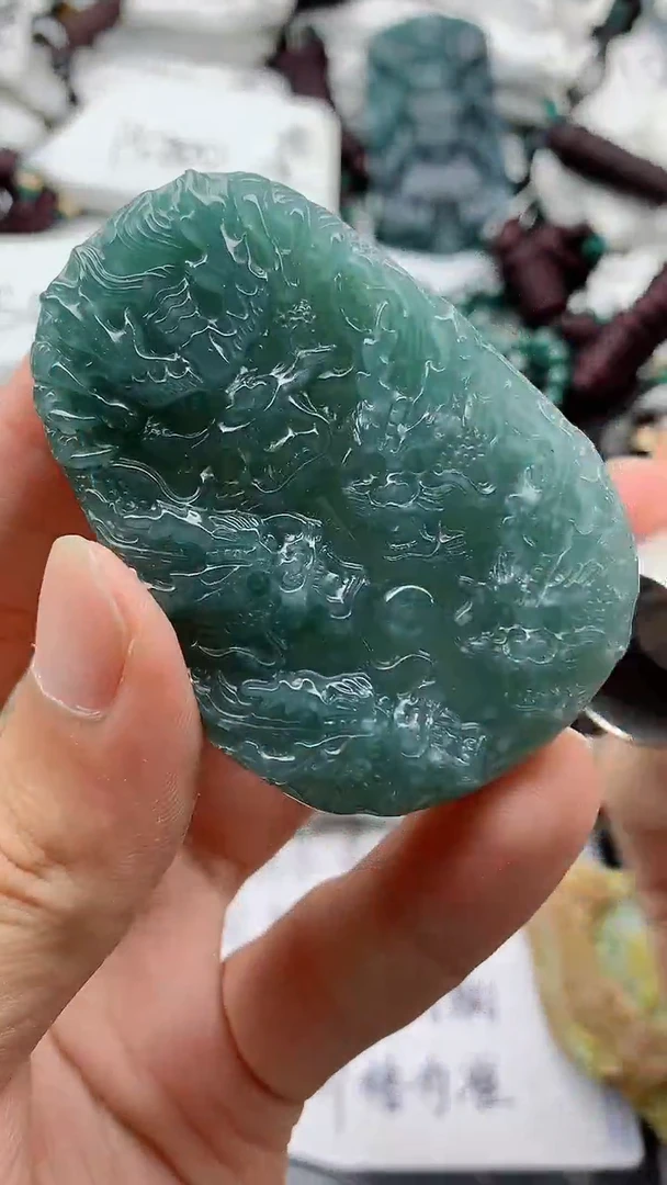 翡翠未镶嵌颈饰888