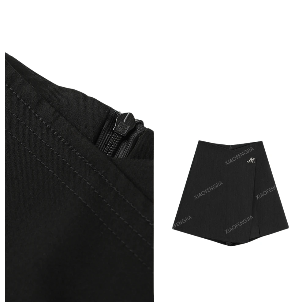 新款时尚百搭显瘦裙裤短裤女88672