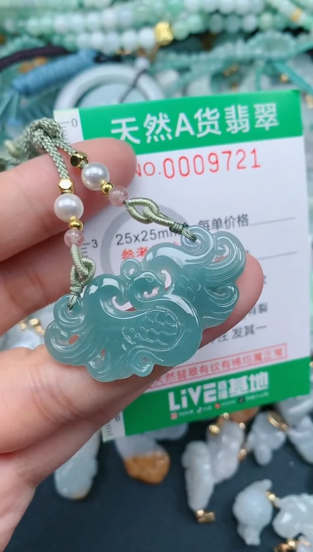 翡翠未镶嵌颈饰.0009721