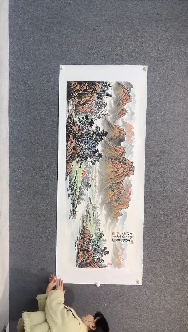 【闪购商品】绘画姜国华-12平尺-国画