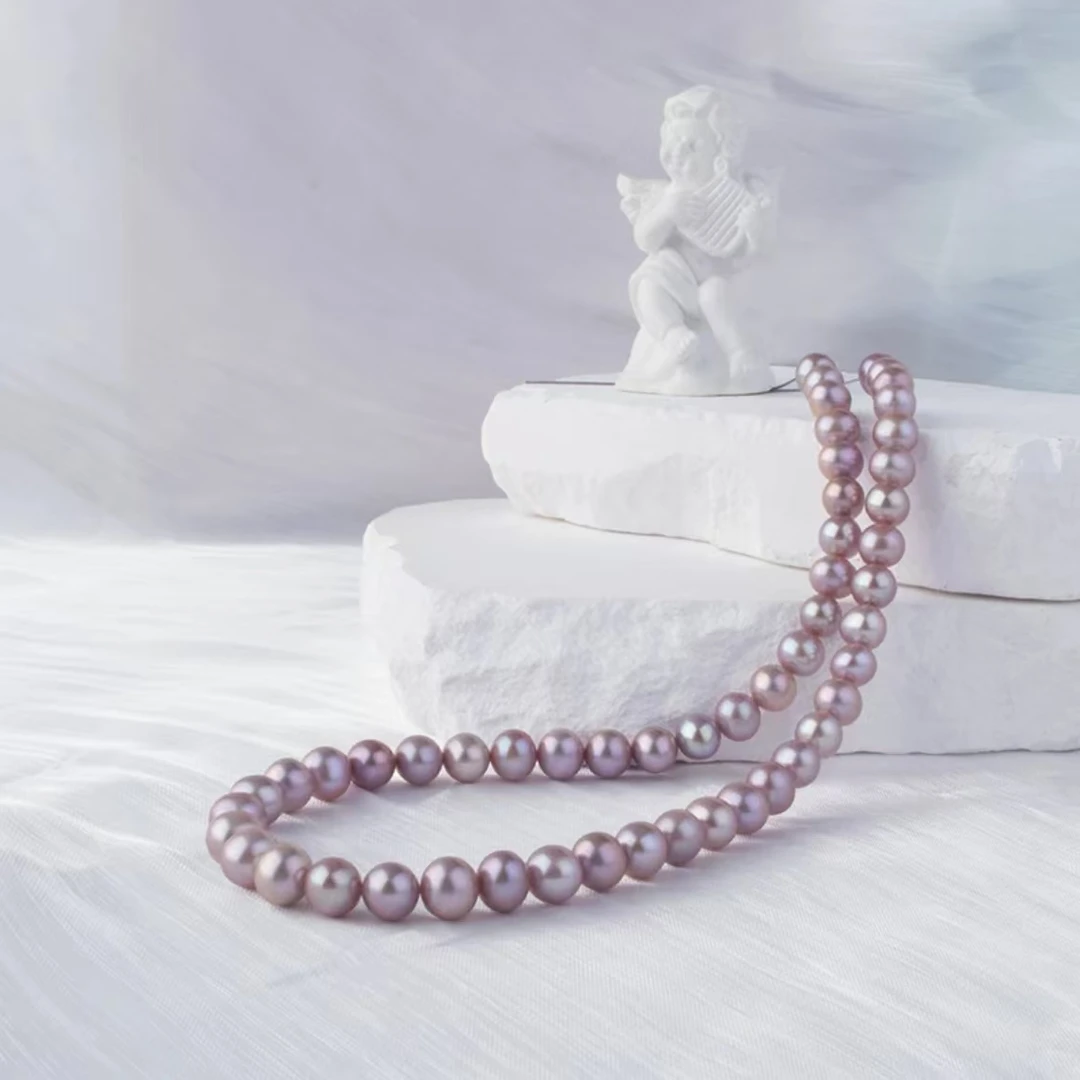 【三生专享】淡水小丁香6-7MM珍珠(香港大证)/s925（回馈宝妈福利）