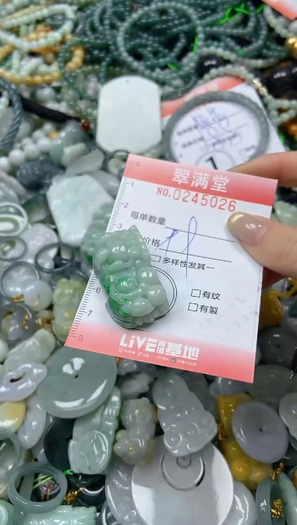 未镶嵌挂件翡翠闪购0245026