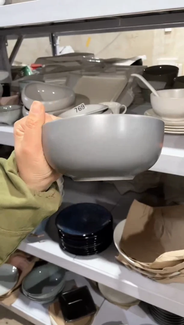 【闪购商品】碗微瑕（1件套）灰色孤品 碗