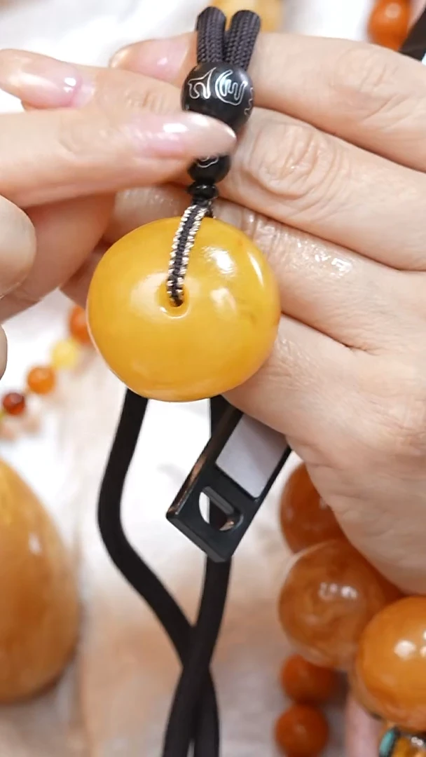 蜜蜡颈饰未镶嵌6316天然蜜蜡珠宝奇石云端妖孽全部保真