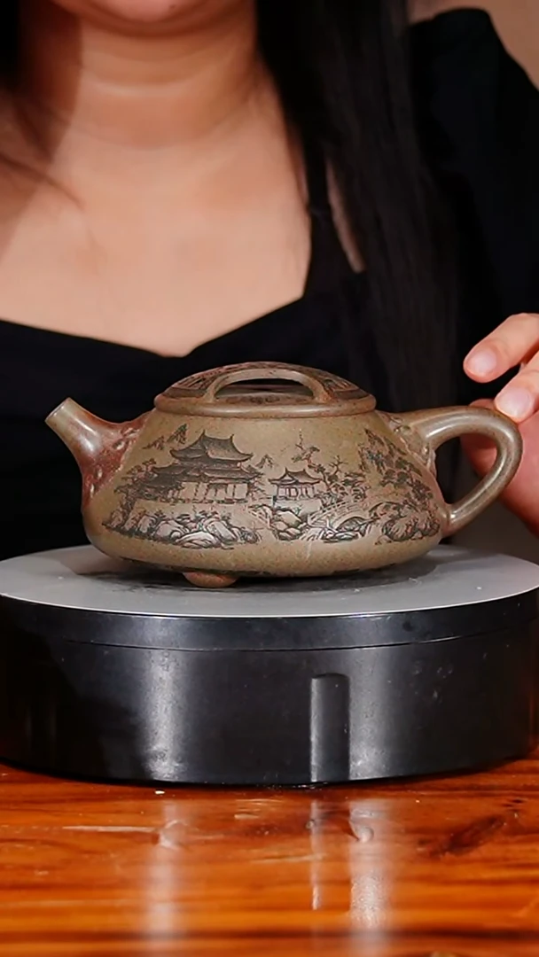 宜兴原矿紫砂壶茶壶600C