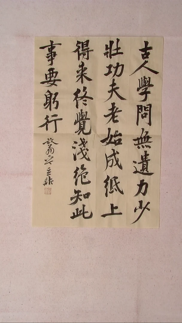 【闪购商品】书法王立新 山东德州69*46