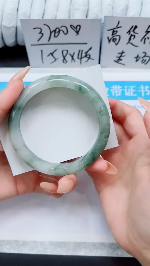 未镶嵌手镯石英质玉A148-63`64