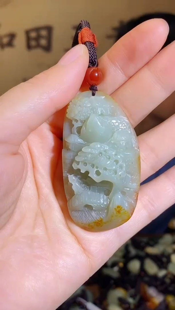 颈饰未镶嵌和田玉1