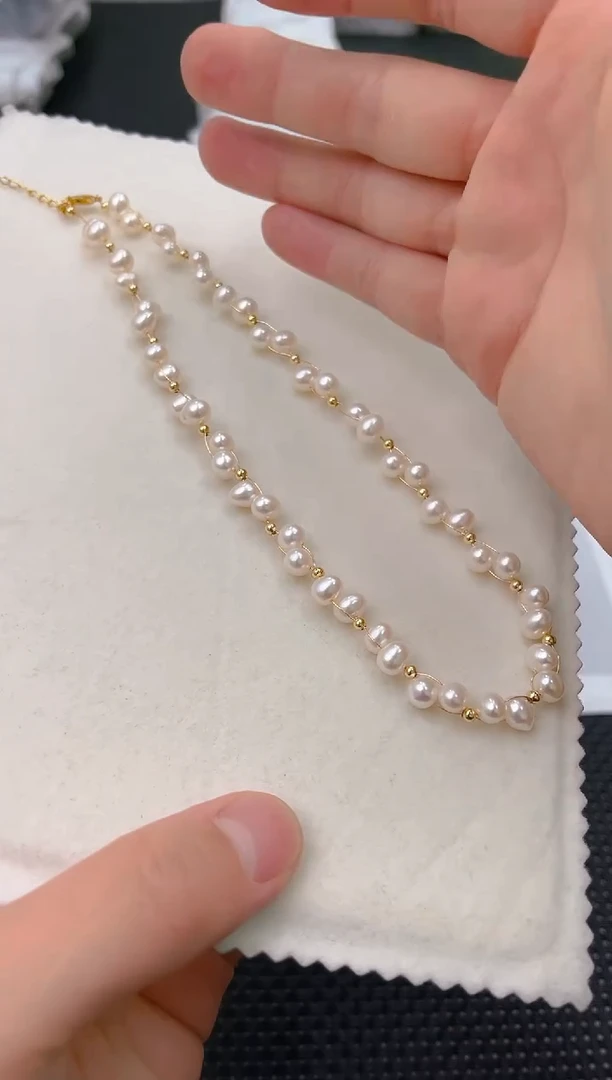 未镶嵌淡水珍珠耳饰xl3175