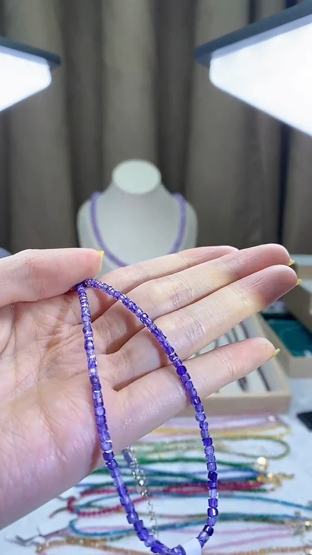 【闪购商品】坦桑石项链14K金镶嵌诗宁甄选珠宝SYZB08