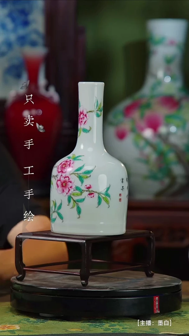 瓷片水**长景德镇手工手绘陶瓷