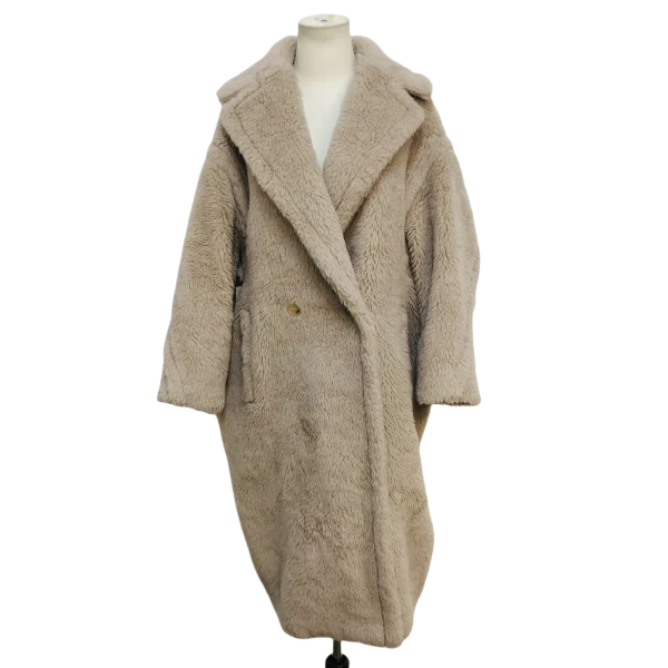 妃鱼/麦丝玛拉/羊驼毛/大衣/95新/马0124