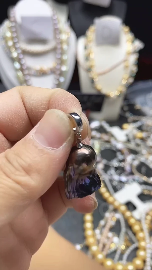 淡水珍珠未镶嵌颈饰多人