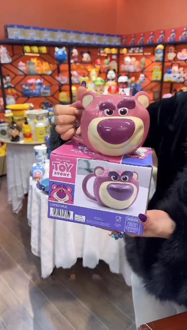 瓷片@@草莓熊陶瓷杯（礼盒）