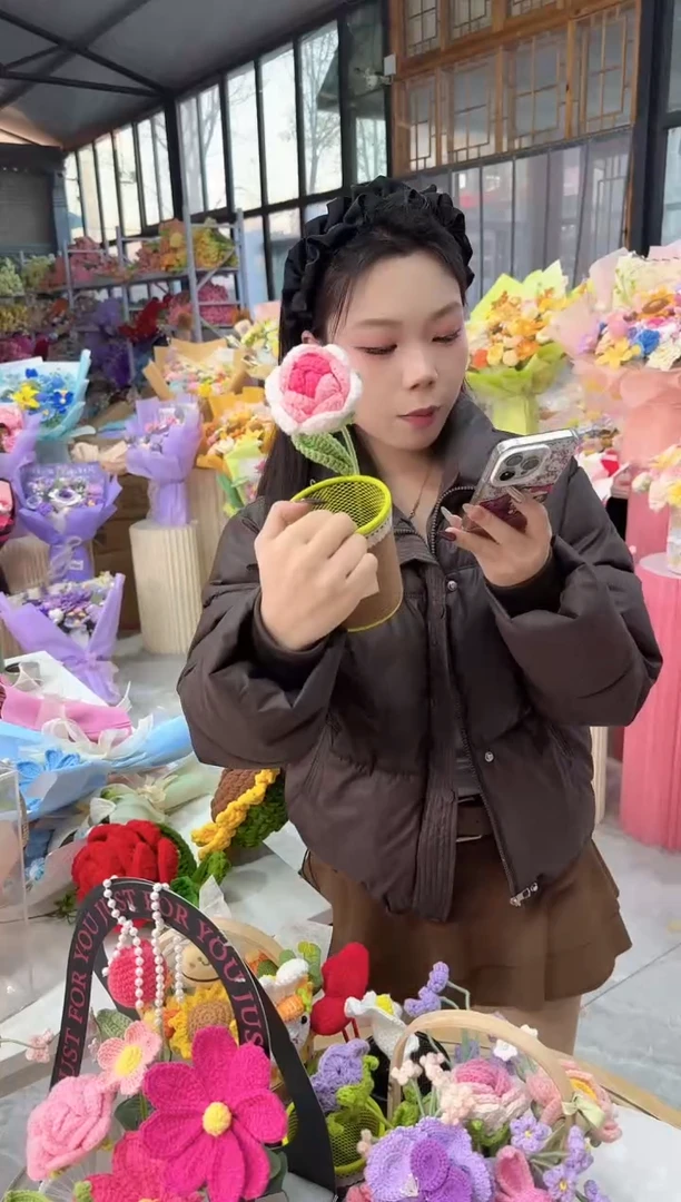 非遗手工花束，孤品清仓！！