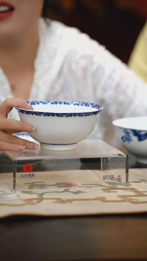 1个正价6英寸清游面碗-花卉