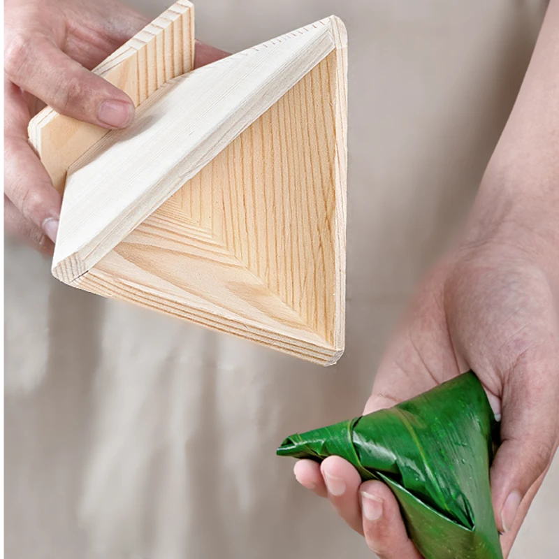 竹筒粽子模具包粽子专用神器家用工具模型包粽器磨具做四角三角粽
