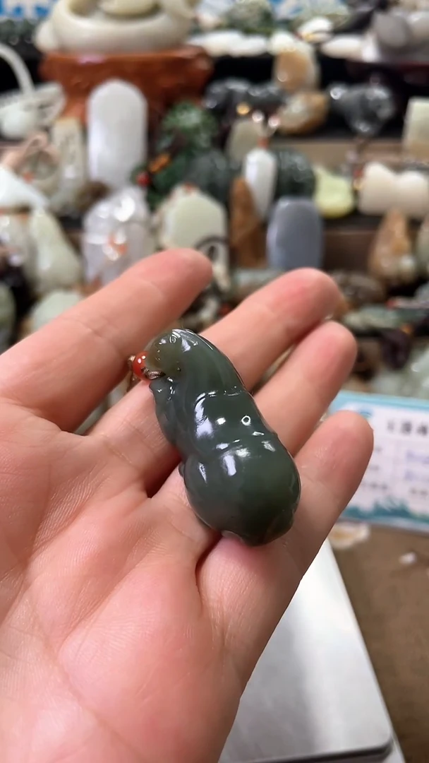 未镶嵌和田玉挂件0038
