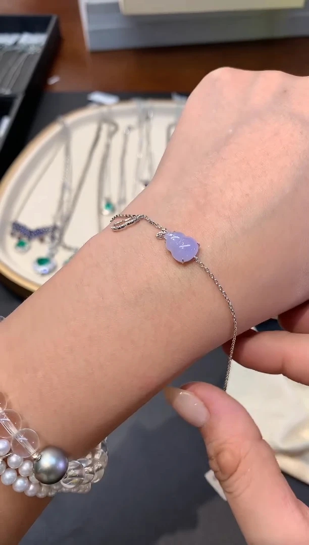 18K金镶嵌定制翡翠W355|2980