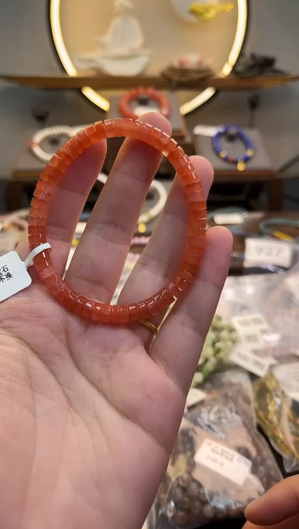 未镶嵌手链南红玛瑙货号910