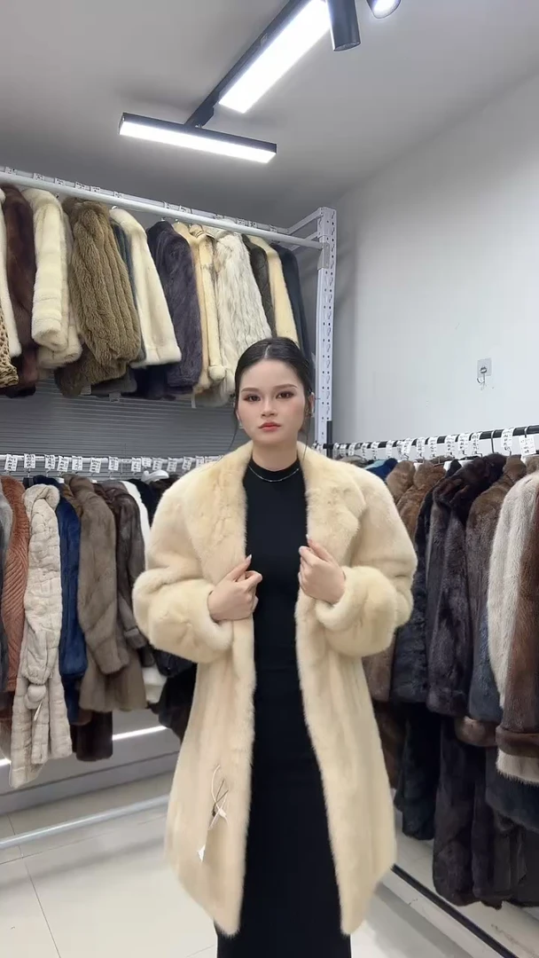 媛媛进口天然皮草