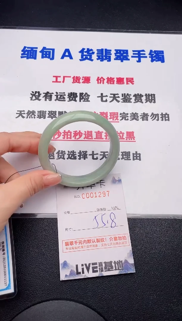 未镶嵌手镯翡翠97