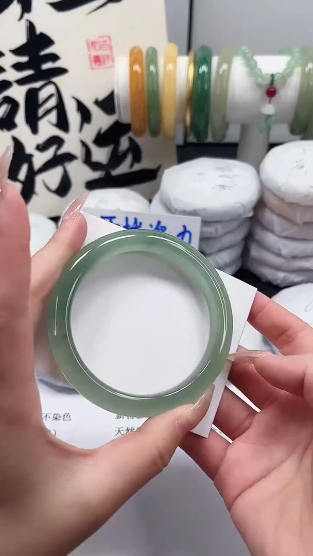 未镶嵌手镯石英质玉5-60