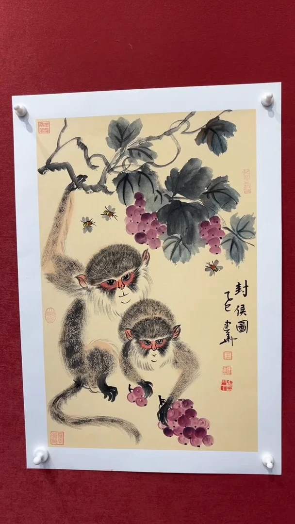 【闪购商品】国画王建华手绘国画作品47