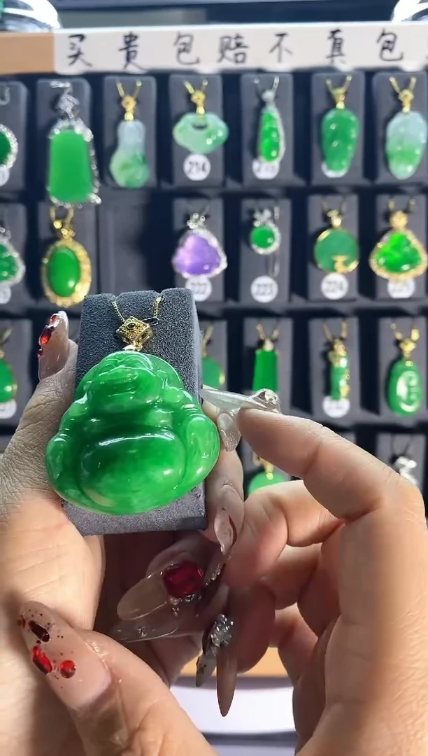 【闪购商品】翡翠颈饰银S925镶嵌221...