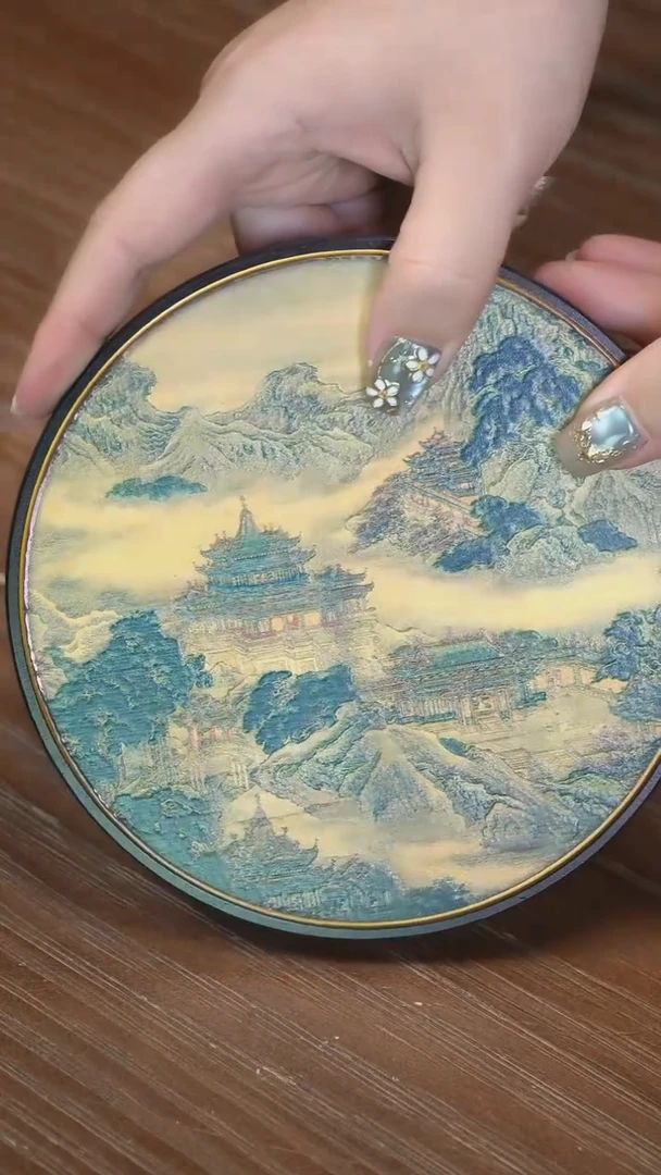 壹藏贰宝蓬莱仙境大垫子一片