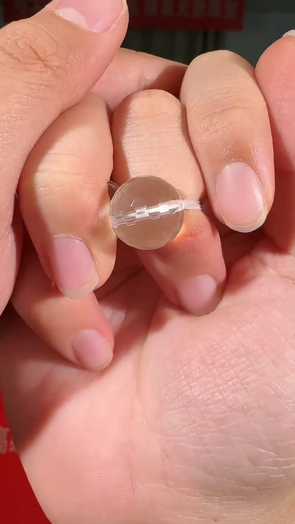 【闪购商品】水晶裸石未镶嵌13mm+白水晶刻面裸珠