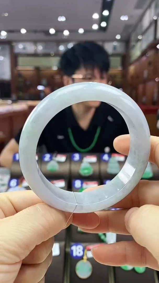 未镶嵌手镯翡翠57-58手镯