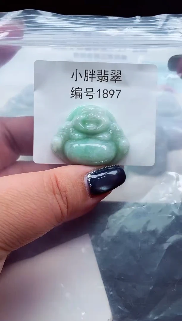 颈饰未镶嵌翡翠缅甸天然A货翡翠1897