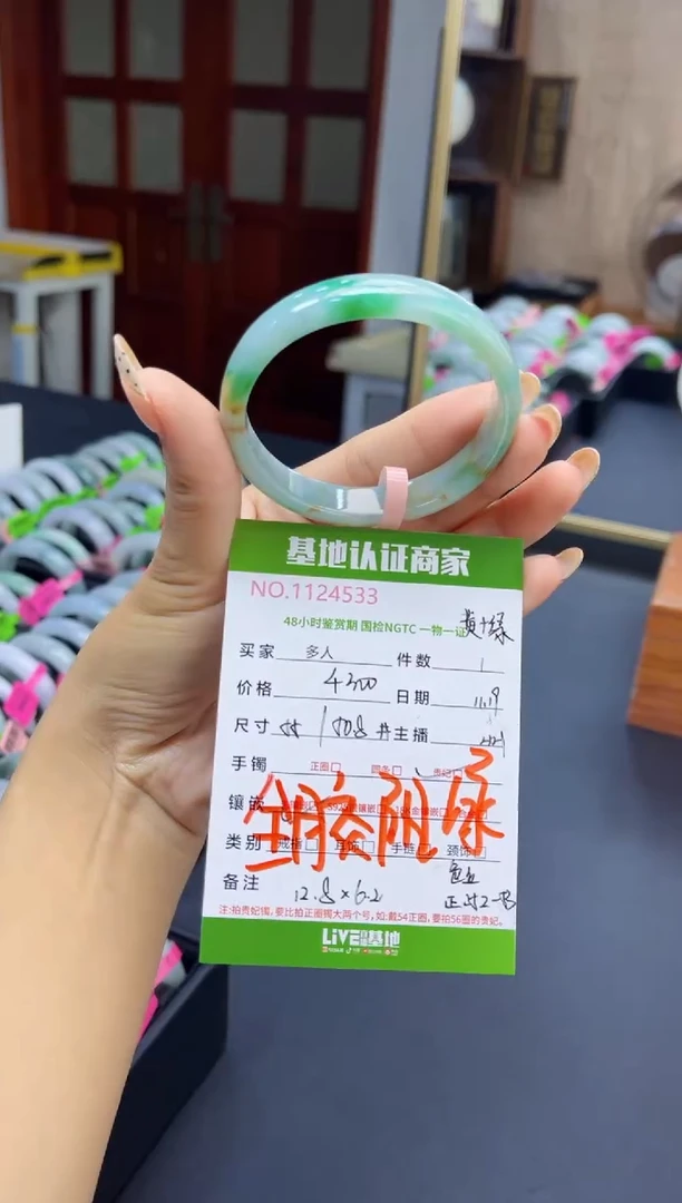 未镶嵌手镯（贵妃镯）翡翠多人