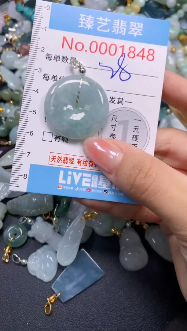 颈饰未镶嵌翡翠1848