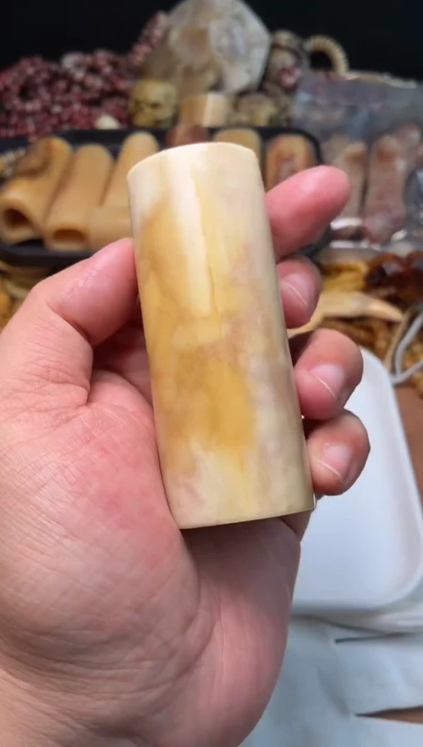 驼骨其他何**颜杂件534-驼骨把件