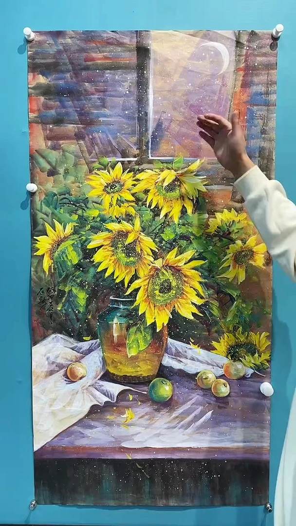 国画国画画都展厅国画作品B38