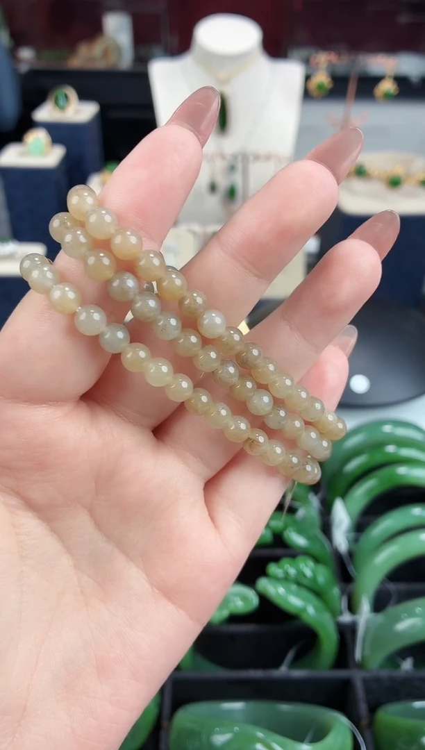 手串未镶嵌和田玉和田玉手串