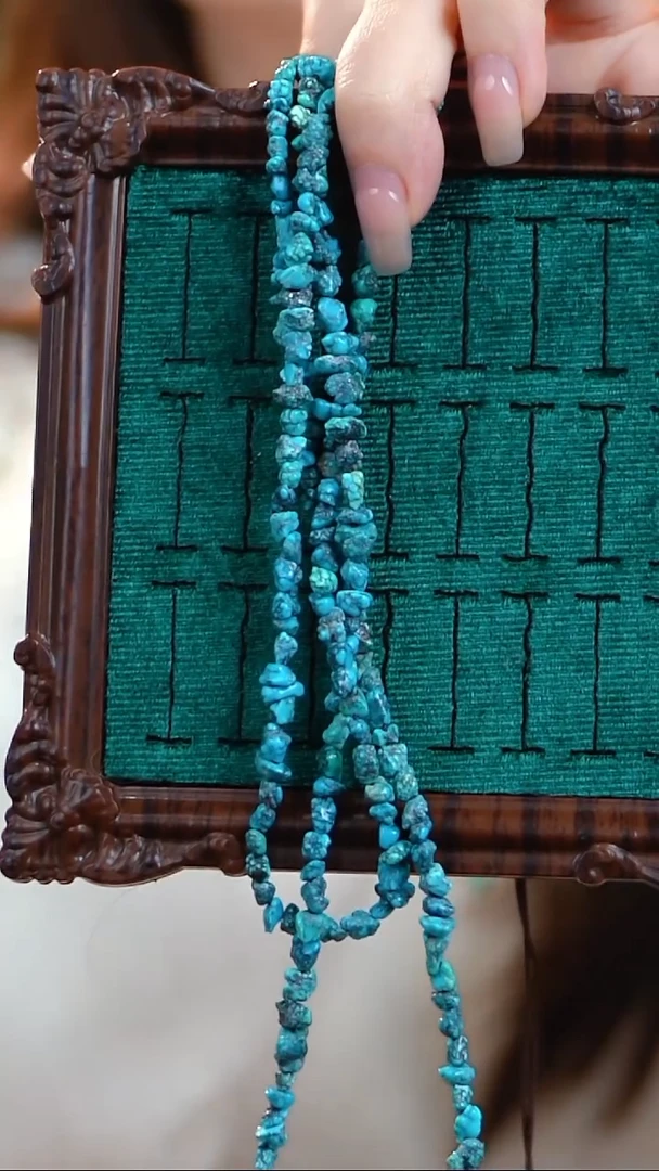 未镶嵌绿松石项链项链