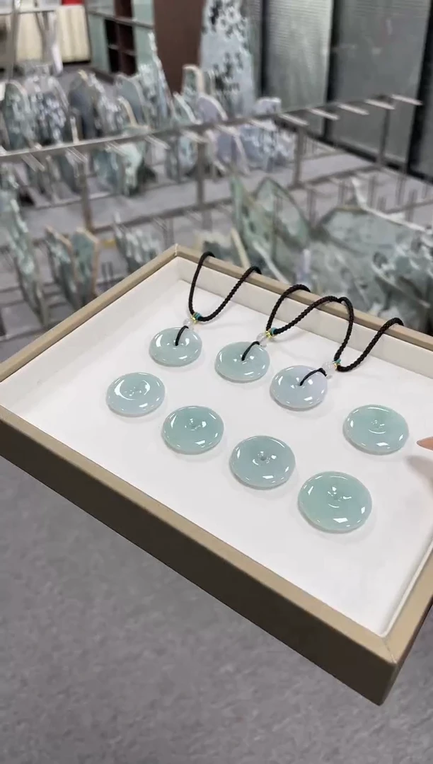 颈饰未镶嵌翡翠25070701A平安扣多样性发1件