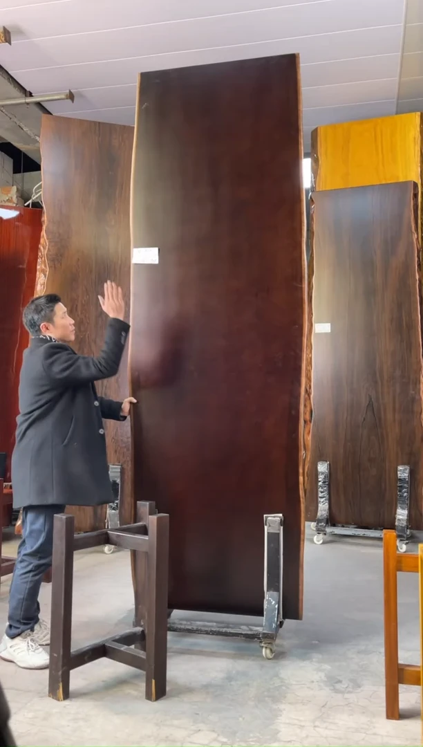 AH-183刚果黑檀260*80*8加黑三角支架*2