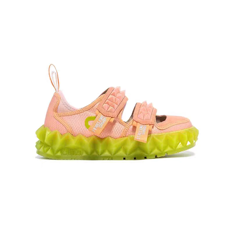 A464-OE冰人奥兹丑萌鞋外穿大头女鞋夏季厚底包头凉鞋-YP-446