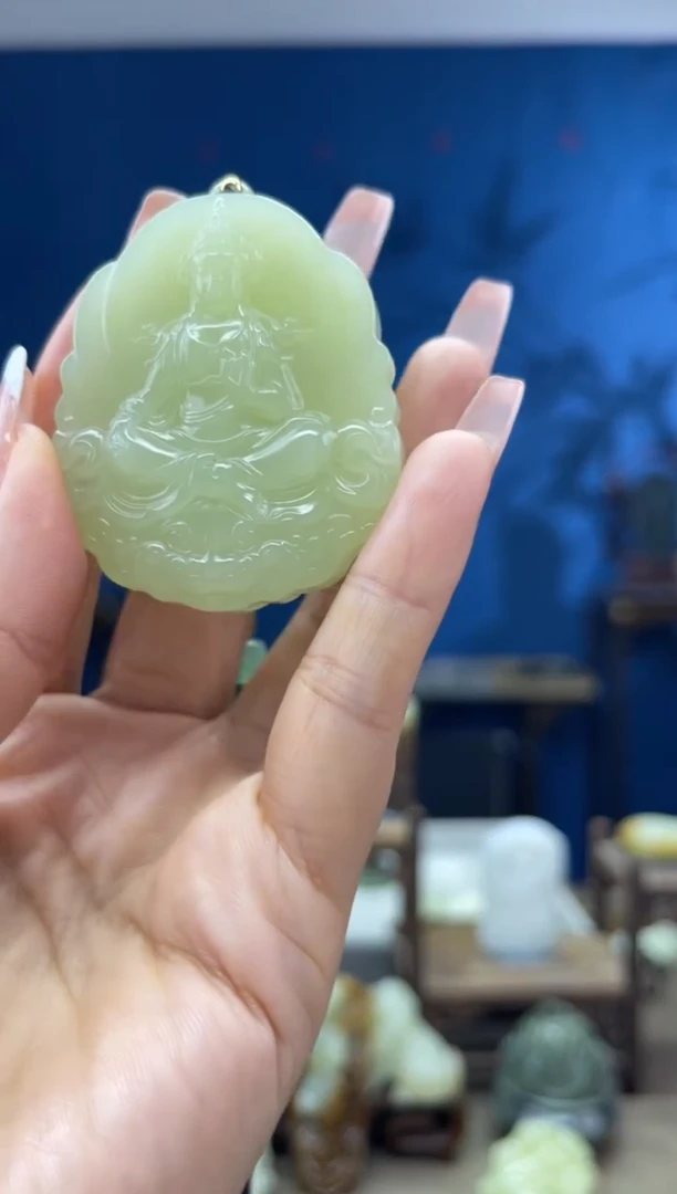 颈饰未镶嵌和田玉1