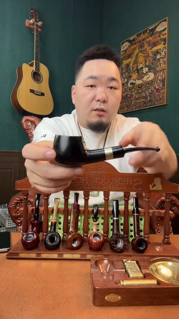 石楠木木雕款意大利进口石楠木烟斗