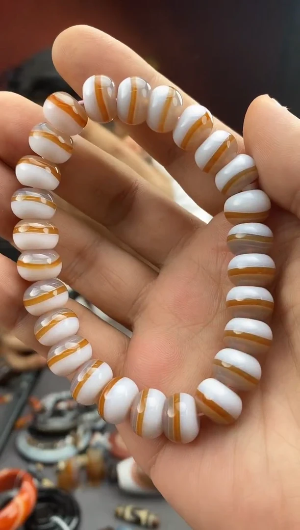 玛瑙/玉髓颈饰未镶嵌-1118 -21