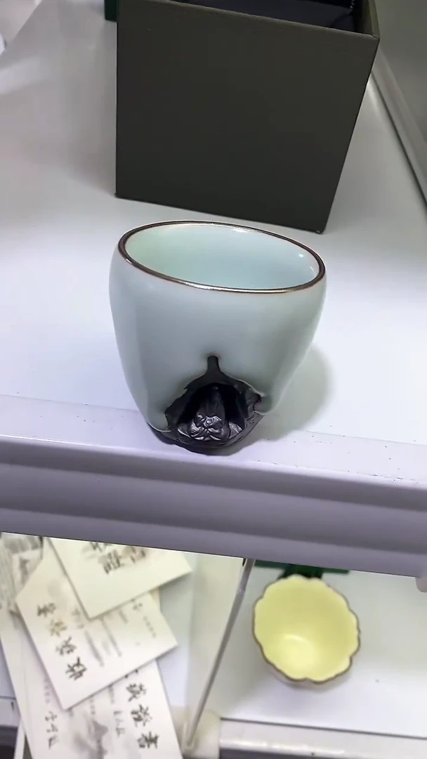 瓷片蓝陶瓷茶具茶器