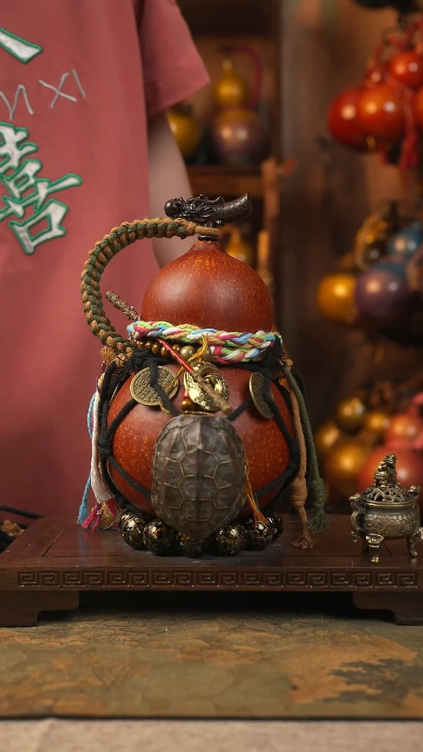 095大漆酒葫芦一物一拍