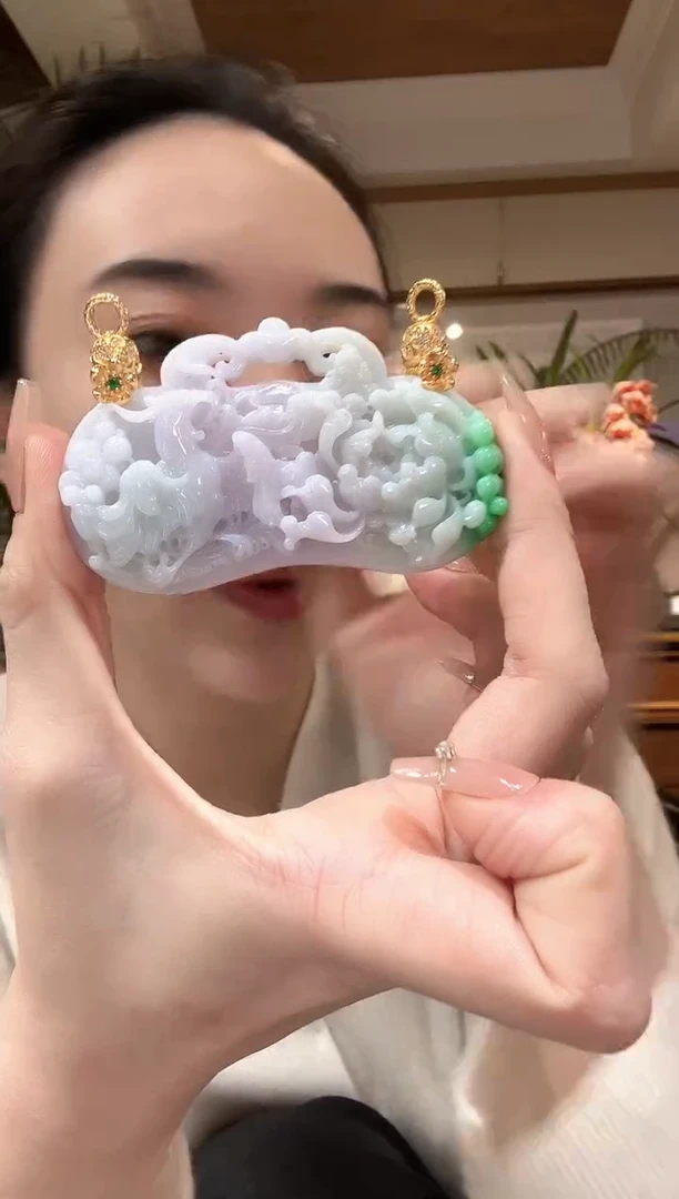 【闪购商品】翡翠颈饰未镶嵌国风